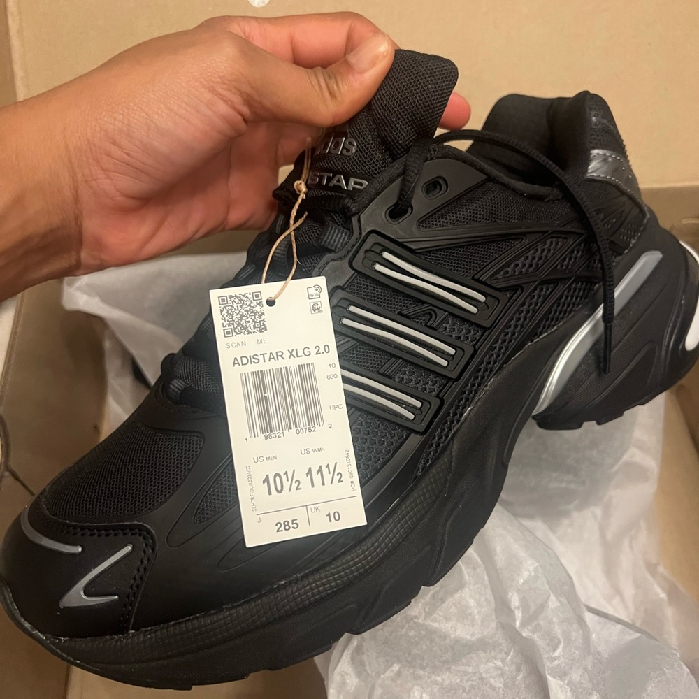 Adidas Adistar XLG 2.0 Black Athletic Shoes